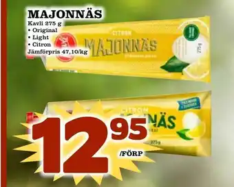 Matvärlden Tensta Majonnäs 275g erbjuda