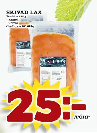Matvärlden Tensta Skivad Lax 150g erbjuda