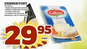 Matvärlden Tensta Dessertost 150-200g erbjuda