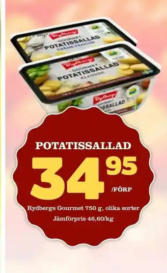 Matvärlden Tensta Potatissallad 750g erbjuda