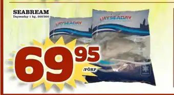 Matvärlden Tensta Seabream 1kg erbjuda