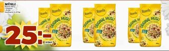 Matvärlden Tensta Müsli erbjuda