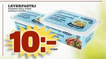 Matvärlden Tensta Leverpastej 200g erbjuda