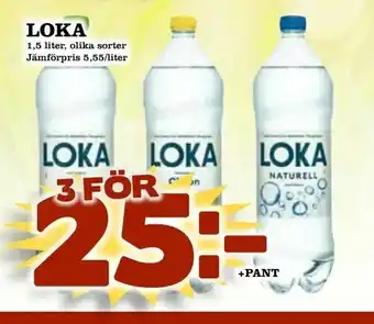 Matvärlden Tensta Loka 1,5L erbjuda