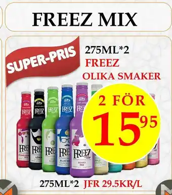 Freez mix Olika Smaker 275ml