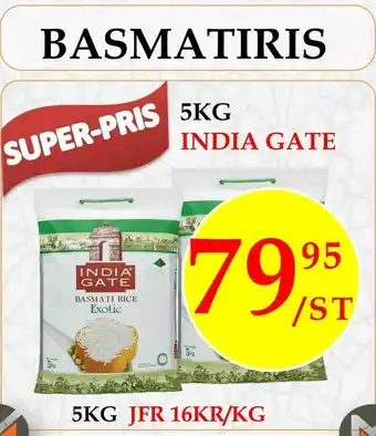 India Gate Basmatiris 5kg