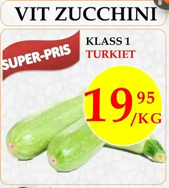 Matmixen Turkeit Vit Zucchini erbjuda