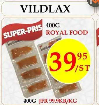 Royal Food Vildlax 400g