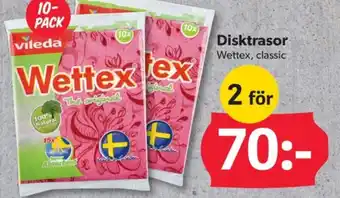 DollarStore Wettex diskdukar erbjuda