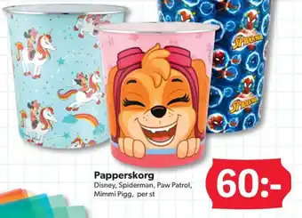DollarStore Pringles papperskorg erbjuda