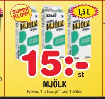 Nya Pulsen Mjölk erbjuda