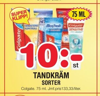 Nya Pulsen Tandkräm erbjuda