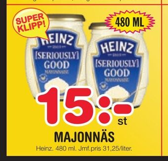 Nya Pulsen Majonnäs erbjuda