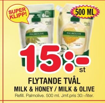 Nya Pulsen Flytande tvål erbjuda