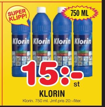Nya Pulsen Klorin erbjuda