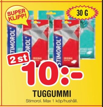 Nya Pulsen Tuggummi erbjuda