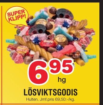 Nya Pulsen Lösviktsgodis erbjuda