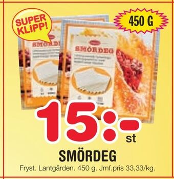 Nya Pulsen Smördeg erbjuda