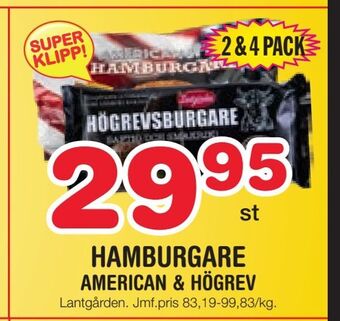 Nya Pulsen Hamburgare erbjuda