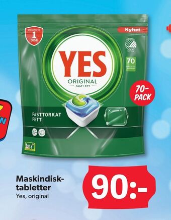 DollarStore Maskindisktabletter erbjuda