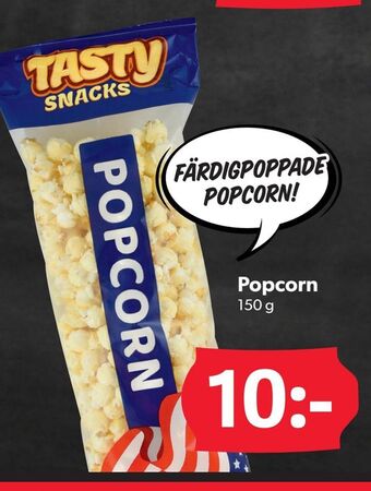 DollarStore Popcorn erbjuda
