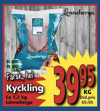 Supergrossen Kyckling erbjuda