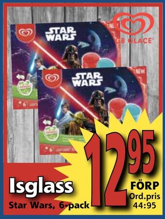 Supergrossen Isglass erbjuda
