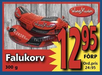 Supergrossen Falukorv erbjuda