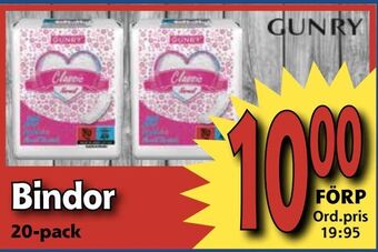 Supergrossen Bindor erbjuda