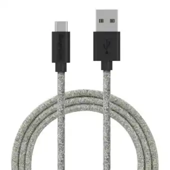 Kjell & Company Smartline fuzzy usb-c-kabel till usb 2 m erbjuda