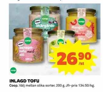 Inlagd Tofu 200g