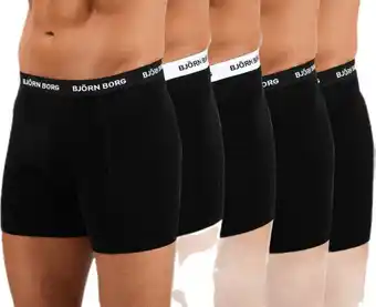Sportamore Solid shorts 5-pack black erbjuda