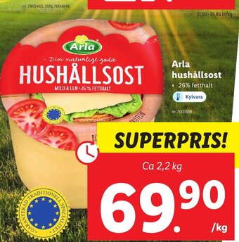 Lidl Arla hushållsost erbjuda
