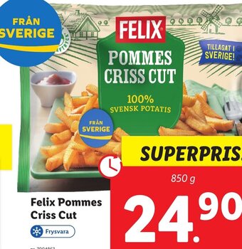 Lidl Felix Pommes Criss Cut erbjuda