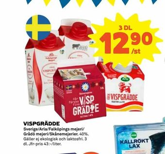 Coop Extra Vispgrädde erbjuda