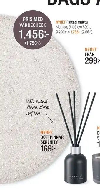 Mio Flätad matta erbjuda
