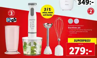 Lidl Silvercrest Kitchen ToolsStavmixer set erbjuda