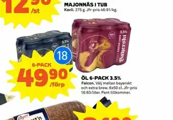 Coop Extra Öl 6-pack 3,5% 6x50cl erbjuda