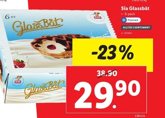 Lidl Sia Glassbåt erbjuda