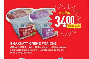 Willys Smaksatt Crème Fraiche erbjuda