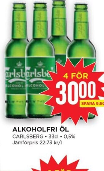 Willys Alkoholfri Öl erbjuda
