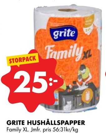 ÖoB Grite hushållspapper erbjuda