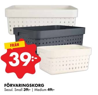ÖoB Förvaringskorg erbjuda