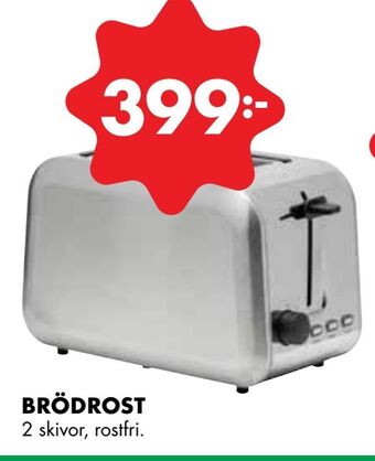 ÖoB Brödrost erbjuda