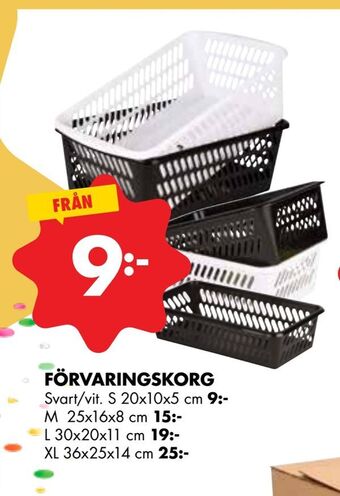 ÖoB Förvaringskorg erbjuda