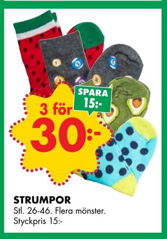 ÖoB Strumpor erbjuda