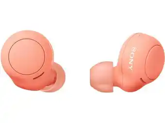Media Markt Sony wf-c500 true wireless in-ear hörlurar - peach erbjuda