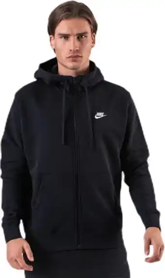 Sportamore Club hoodie full-zip white/black erbjuda