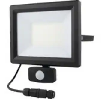 Hornbach Strålkastare led 50w pir 4000lm ip65 erbjuda