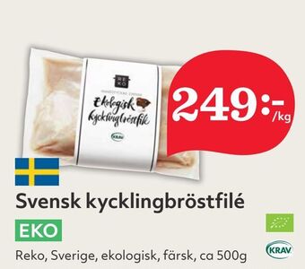Hemköp Svensk kycklingbröstfilé erbjuda